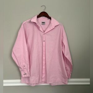 Pink Dress shirt Kenneth Cole Soft  Dress Shirt Spring Men’s Easter Sunday